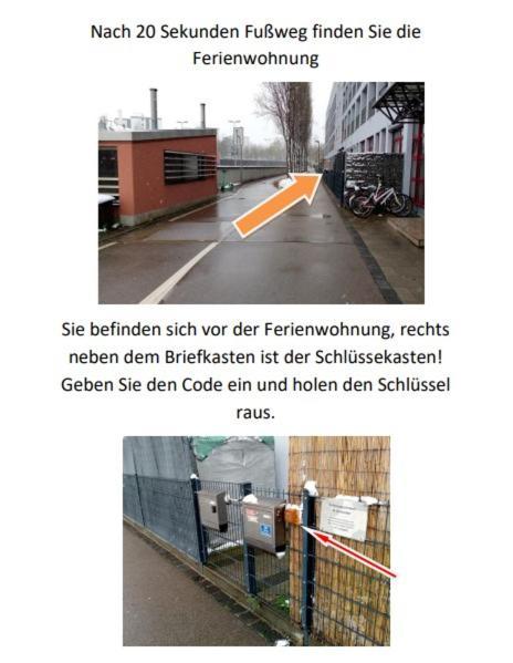 Luxurioese Wohnung Mit Eigenem Garten Augsburgo Exterior foto